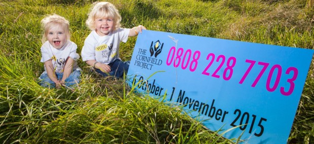 Local children on site at the Cornfield Project, a finalist of Grow Wildâ€™s flagship project in Northern Ireland is calling for your votes to help it win the Â£135,000 award to implement a site plan which will transform and develop the use of the Cornfield site into a nature area. The project, supported by Causeway Coast and Glens Borough Council aims to benefit the local communities of Millburn and Ballysally as well as communities throughout the Causeway Coast and Glens Borough, and beyond! For information on voting and the project, go to Facebook Cornfieldproject Coleraine.