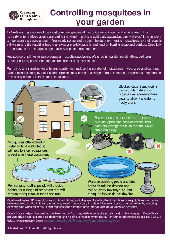 CCG Mosquitoes leaflet