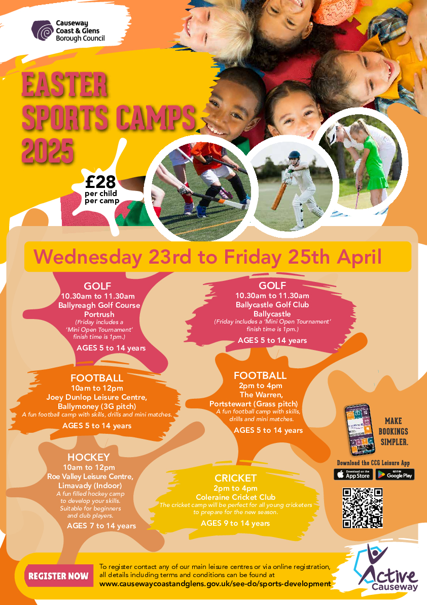 Easter Sports Camps 2025