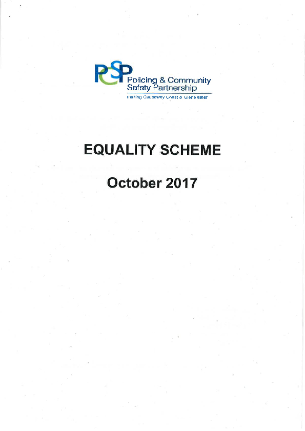 Equality Scheme Oct 2017 1st half