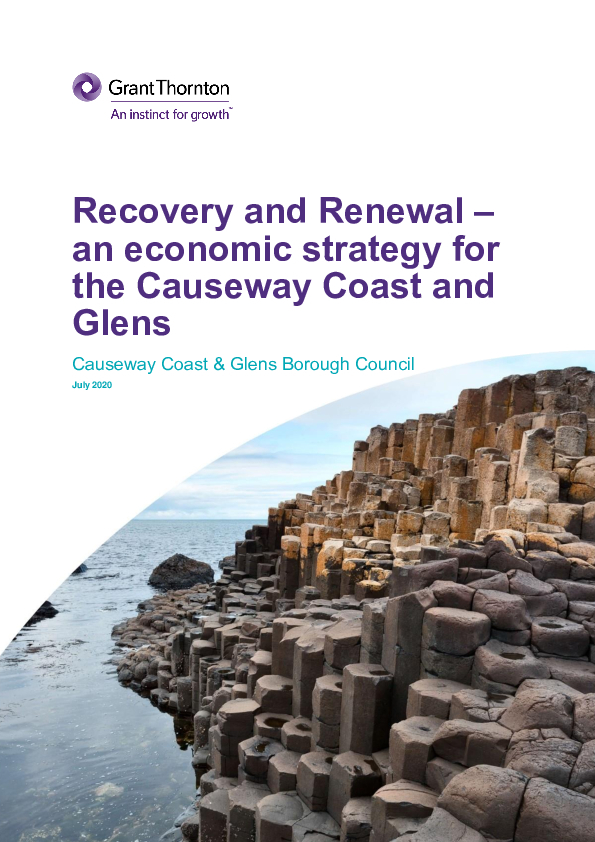 Recovery and Renewal - an economic strategy for the Causeway Coast and Glens