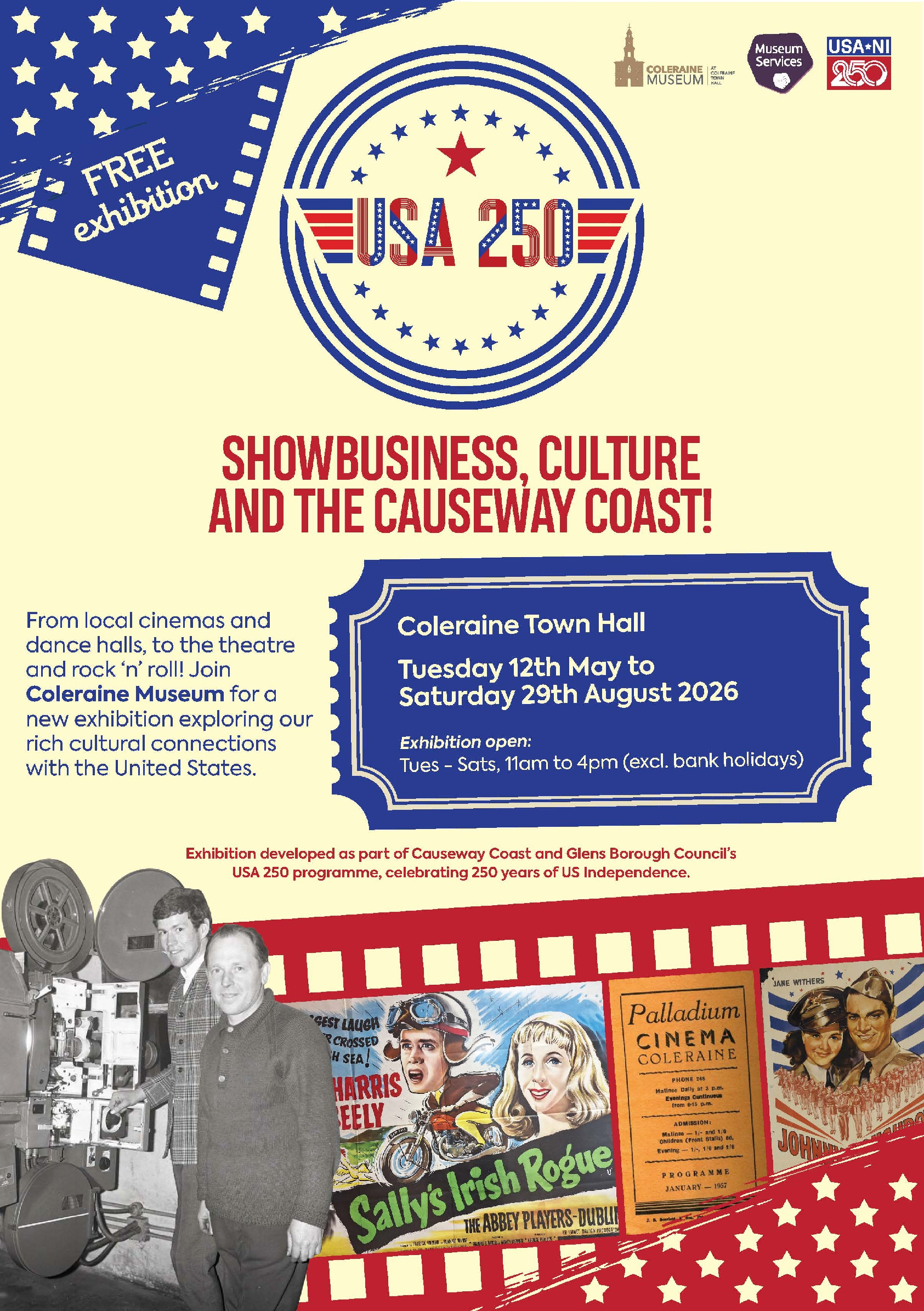 Showbusiness, Culture and the Causeway Coast Exhibition