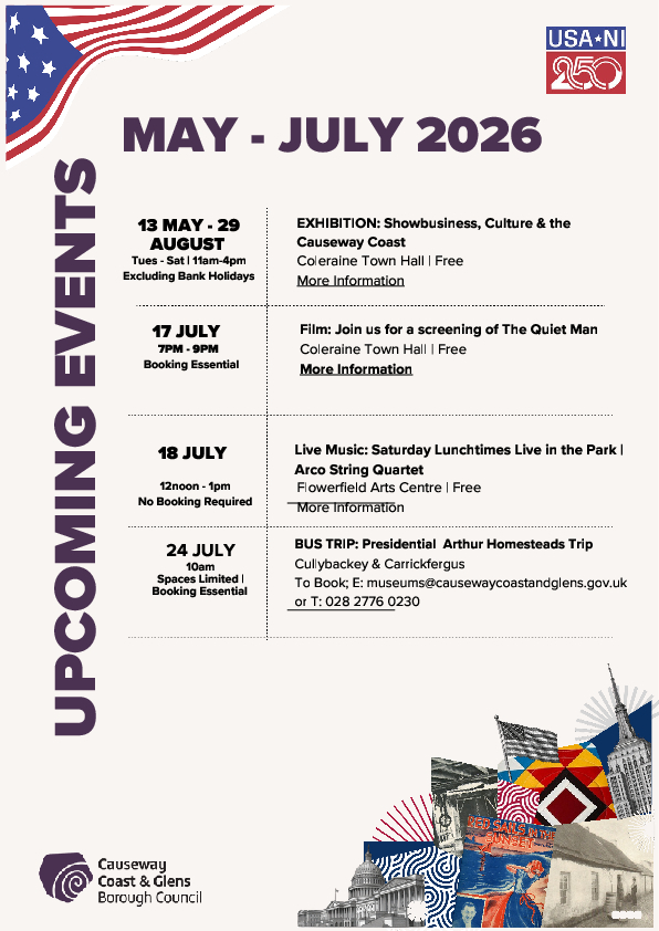 Upcoming Events 250 USA - NI