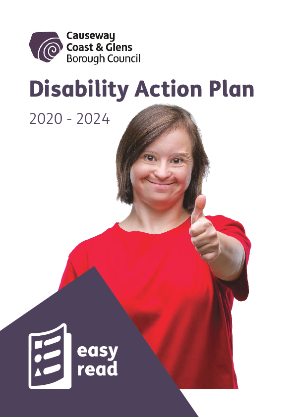 Easy Read Draft Disability Action Plan 2020-2024