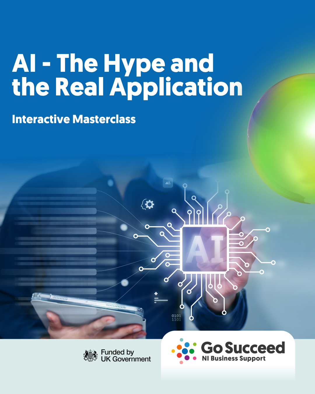 GO SUCCEED START WORKSHOP:  AI – The Hype and the Real Application