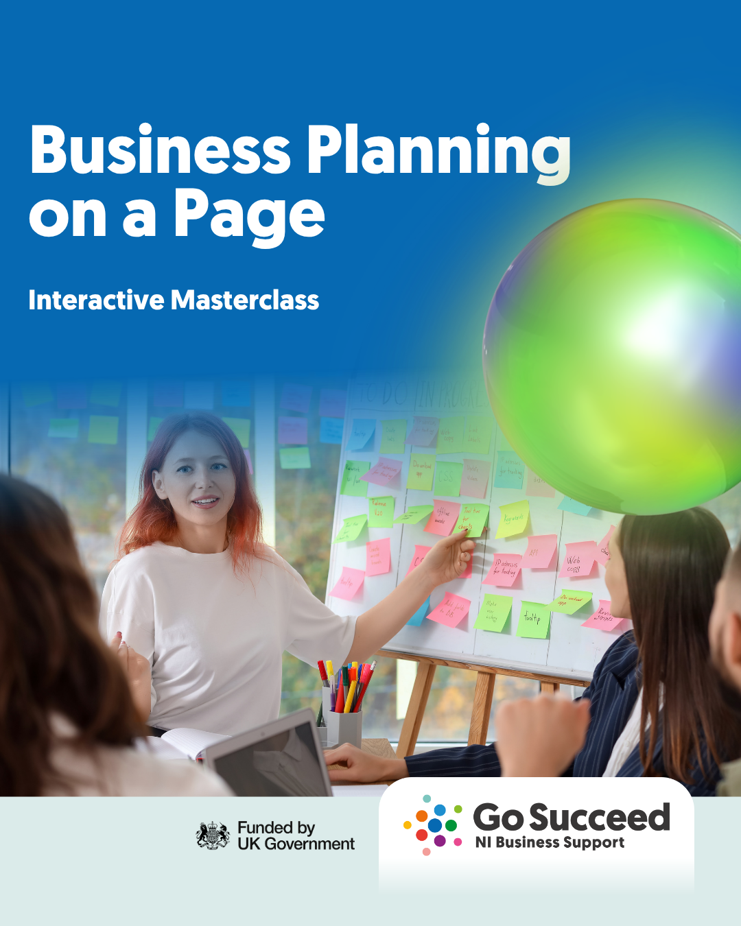 GO SUCCEED START WORKSHOP:  Business Planning on a Page
