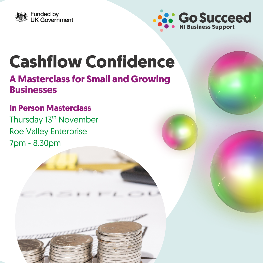 IN PERSON: Cashflow Confidence: A Masterclass for Small and Growing Businesses