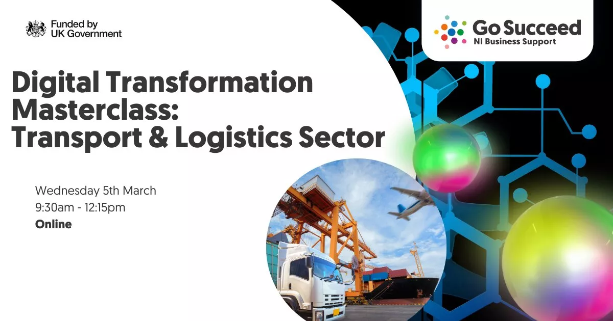 ONLINE MASTERCLASS Digital Transformation:  Transport & Logistics