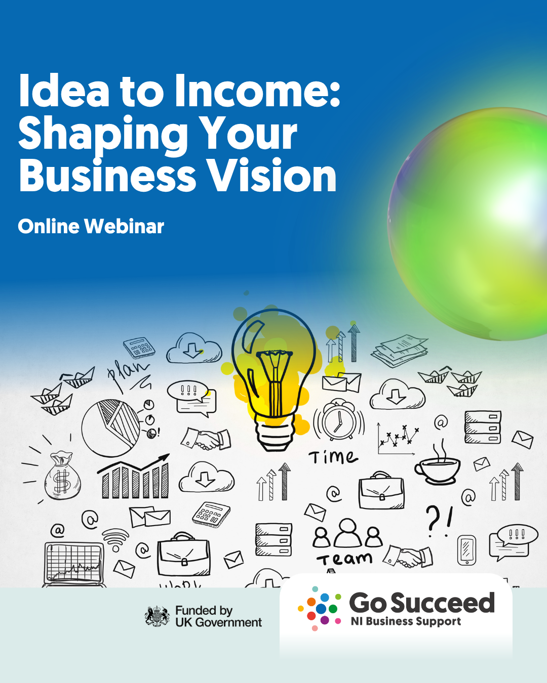 GO SUCCEED START WORKSHOP:  Idea to Income: Shaping Your Business Vision