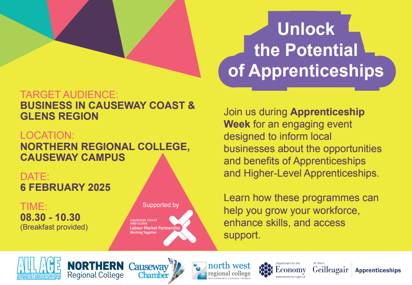 BUSINESS BREAKFAST:  Unlock the Potential of Apprenticeships