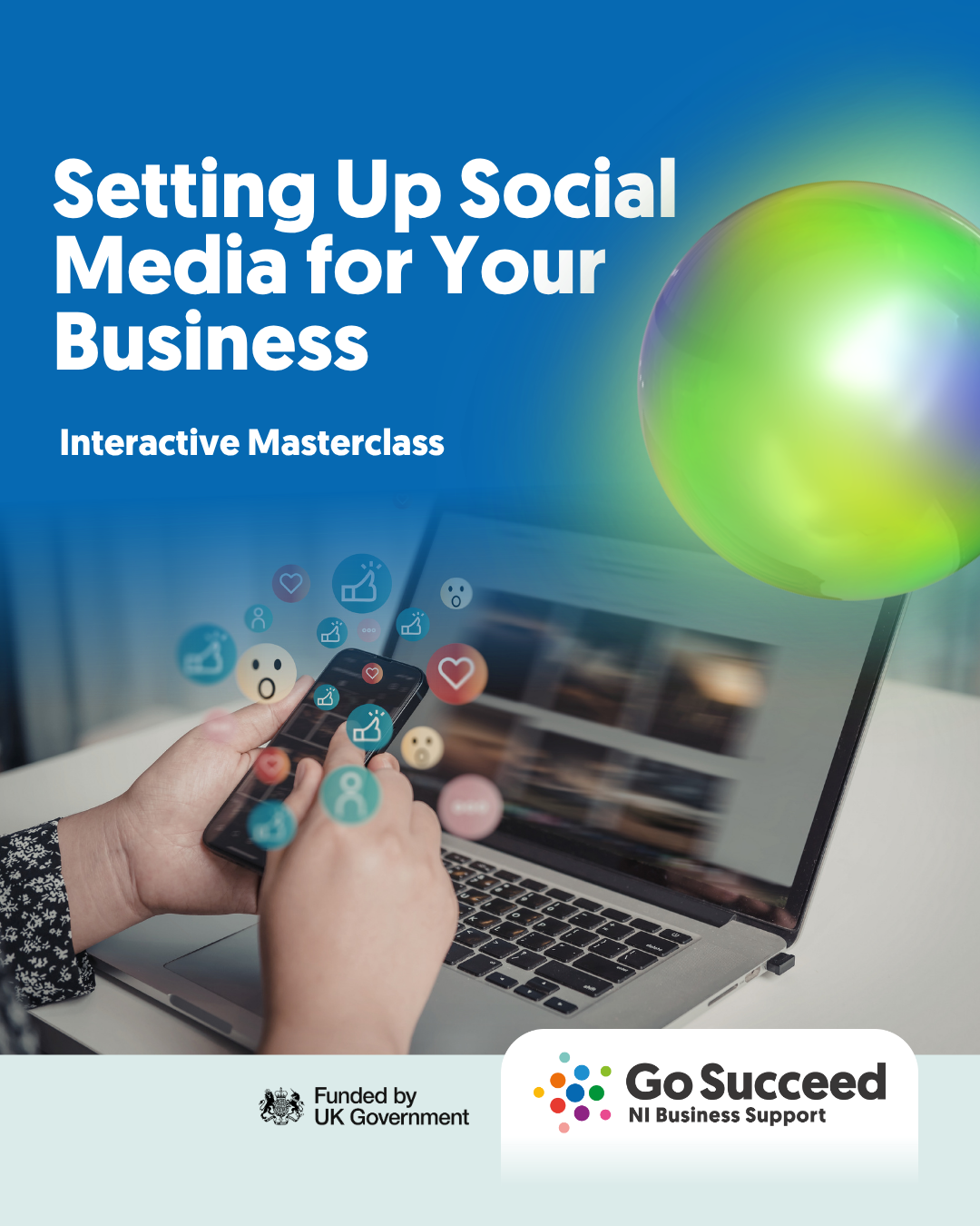 GO SUCCEED START WORKSHOP:  Setting Up Social Media for Your Business