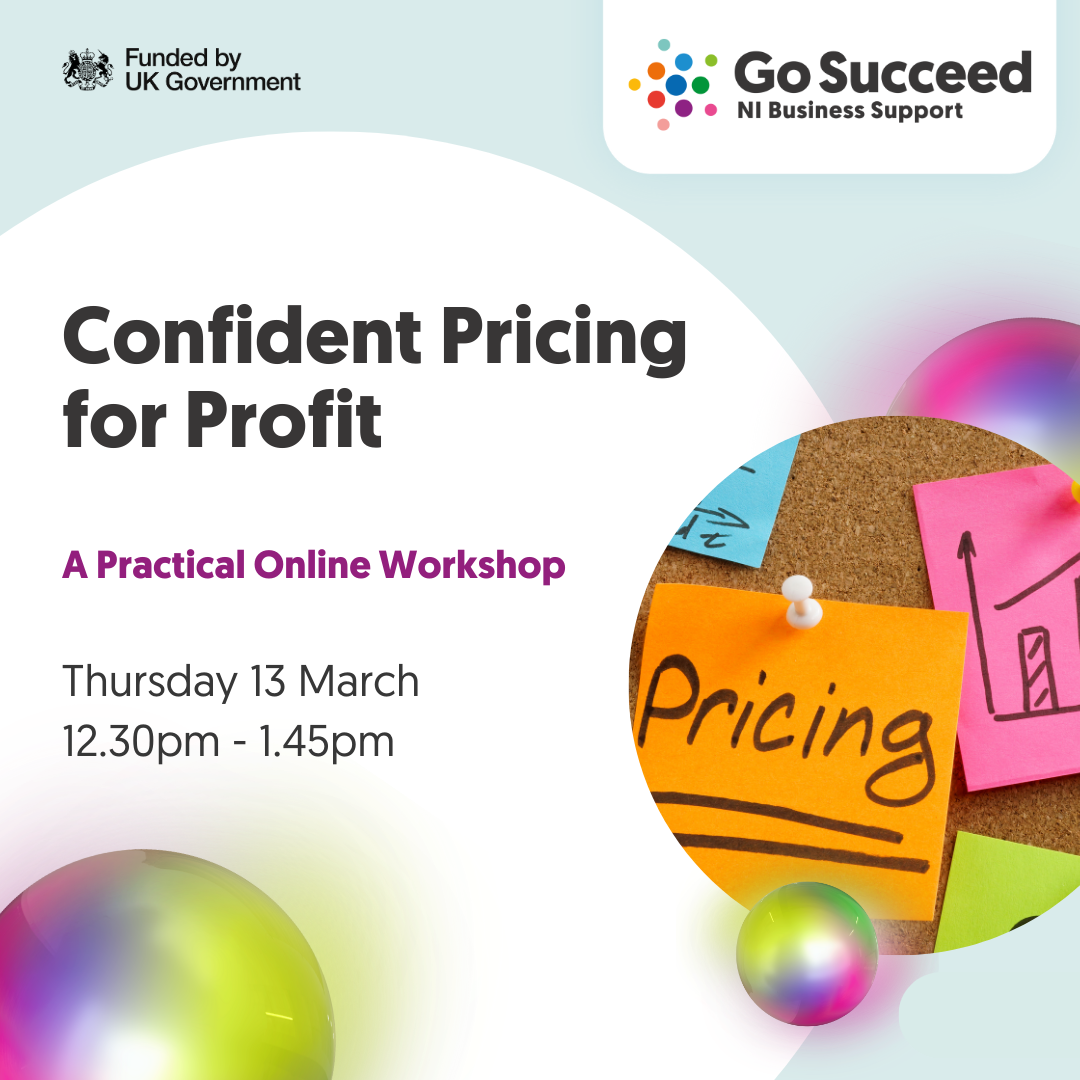 ONLINE MASTERCLASS: Confident Pricing for Profit