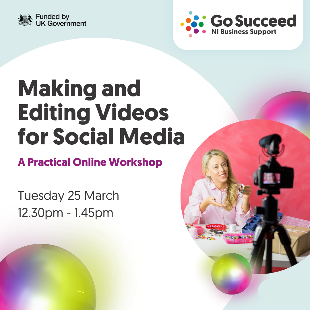 ONLINE MASTERCLASS: Making and Editing Videos for Social Media