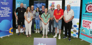 The Limavady team who competed in the Waking Football World Cup