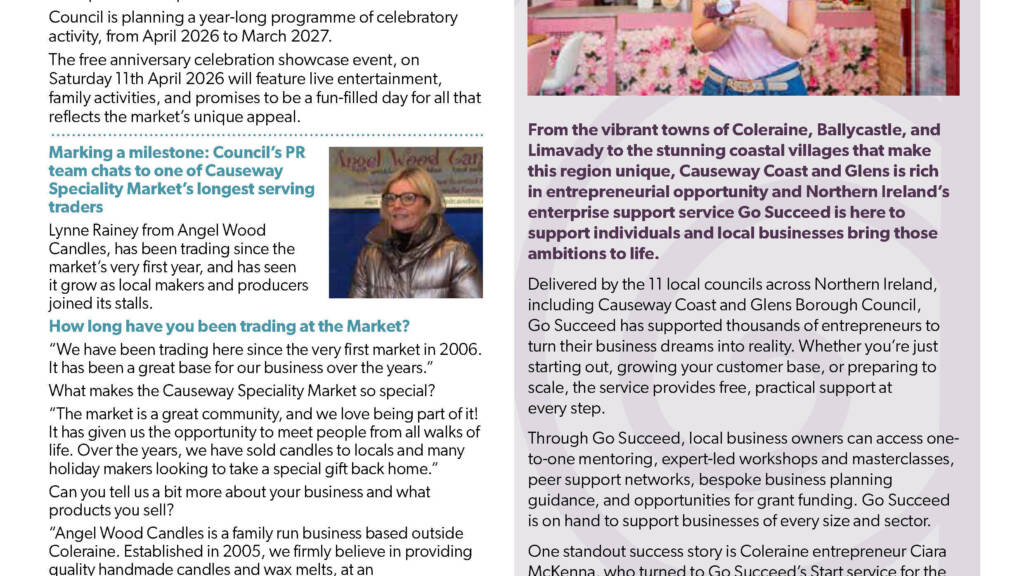 Causeway Coast Glens Borough Council Citizens Newsletter Edition 11 CCGBC260126 Web Page 06