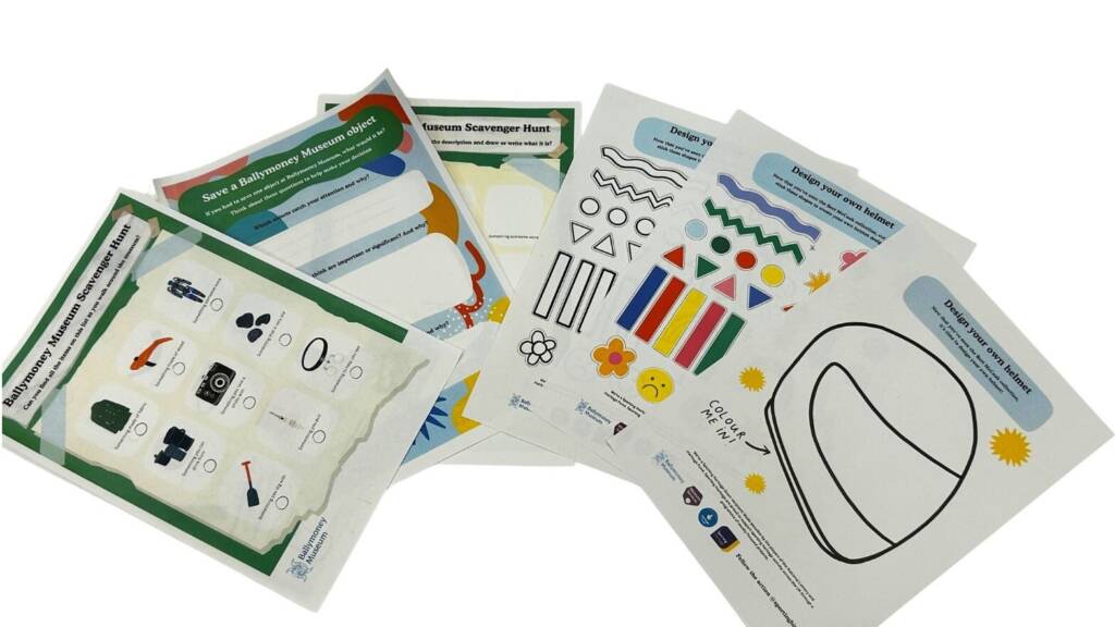 Gallery Activity sheets Ballymoney Museum
