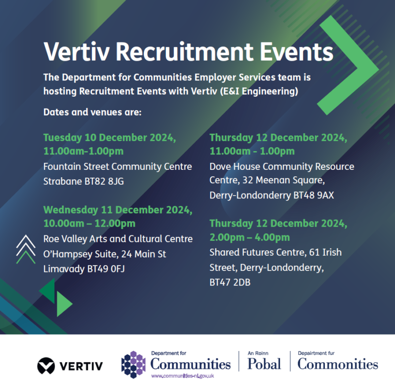 Vertiv Recruitment event 11 12 2024