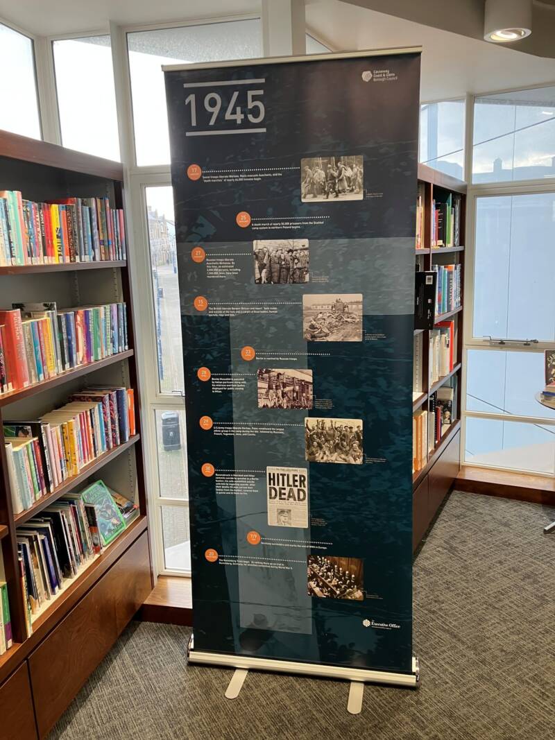 HOLOCAUST MEMORIAL DAY COLERAINE LIBRARY 01