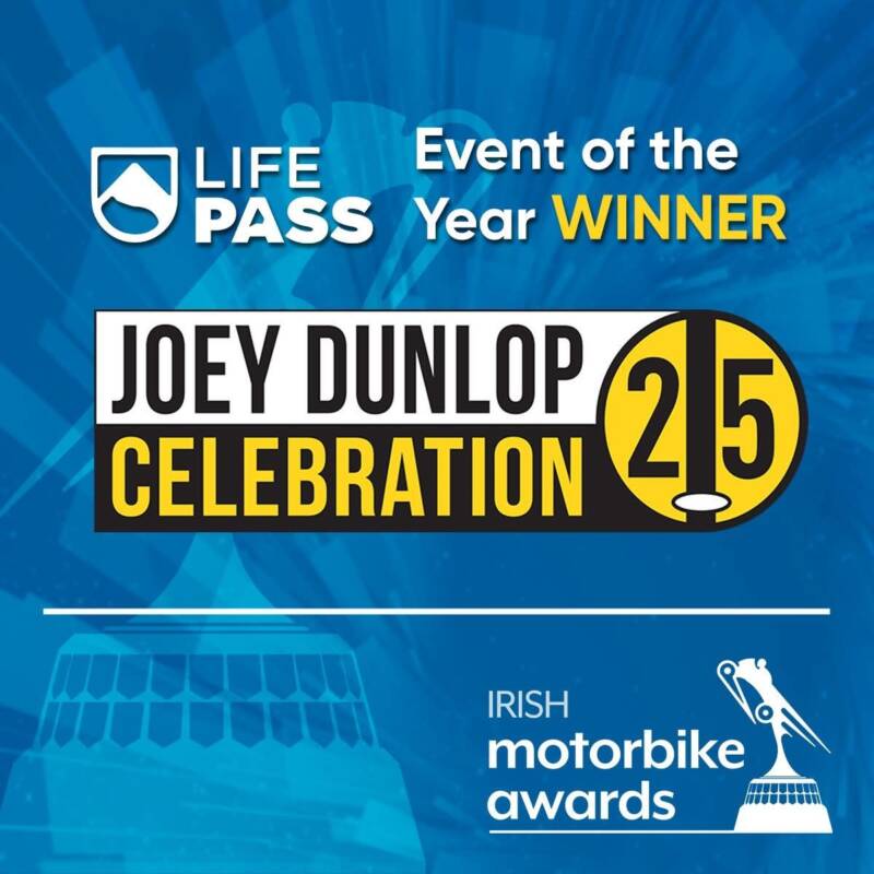 IRISH MOTORBIKE AWARDS JOEY 25 EVENT OF THE YEAR