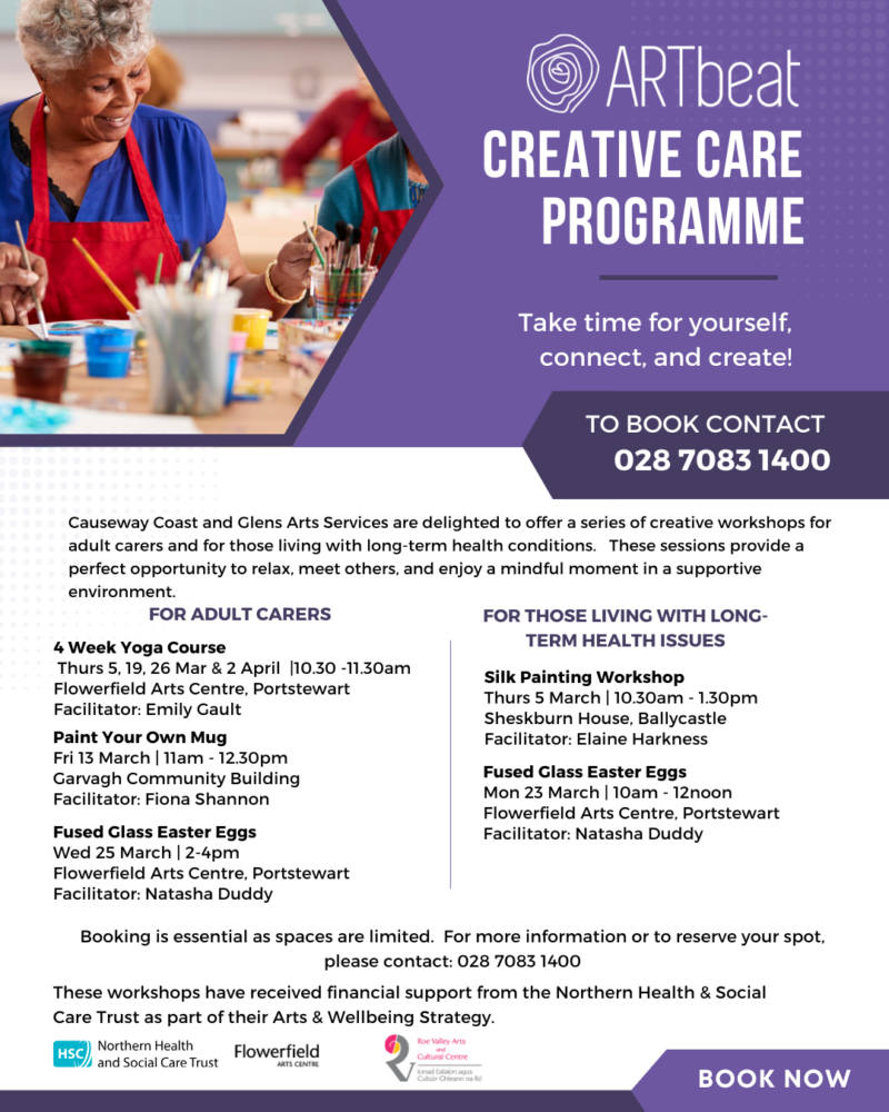 NEW 2026 Creative Care programmme