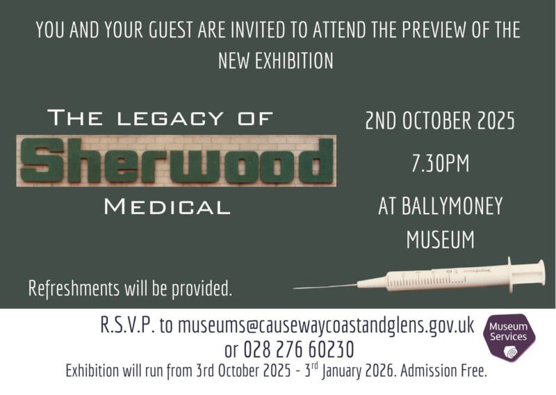 Sherwoods Launch invite