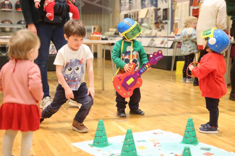 Treasured Toys Christmas drop in Ballymoney Museum