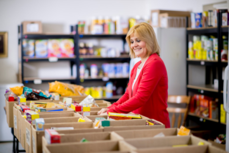 Food bank photo