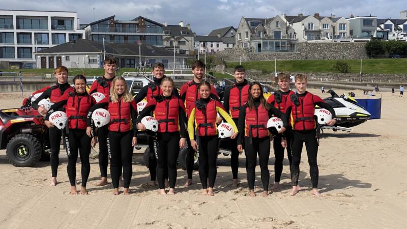 Rnli lifeguards kick off peak season on the causeway coast and county down