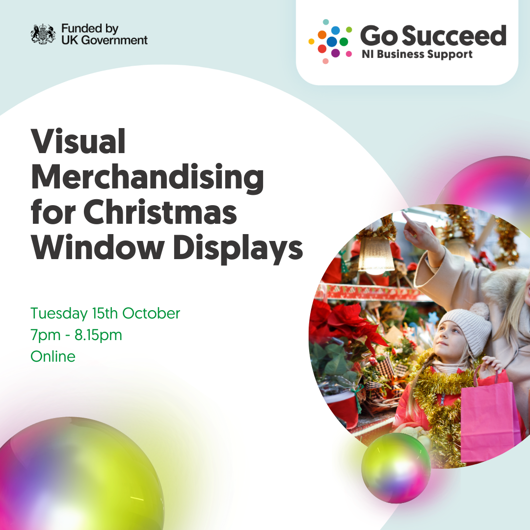 Visual Merchandising for Christmas Window Displays (Online Masterclass)