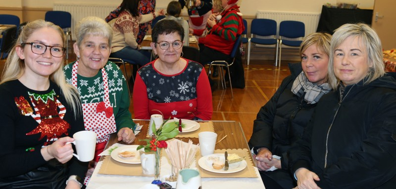 Residents of the Borough enjoying the fundraising Tea Party for the Mayor’s chosen charity the RNLI which was held at Second Limavady Presbyterian Church last year.