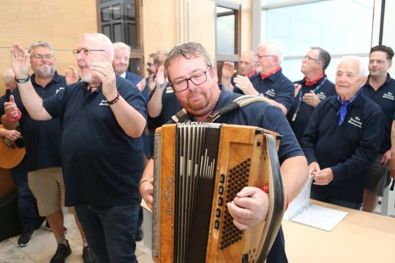 The Causeway Shantymen, who were formed in March 2023, have wowed audiences across the Borough and beyond with their interpretations of traditional sea shanties with many of their performances, in aid of charities such as the RNLI.