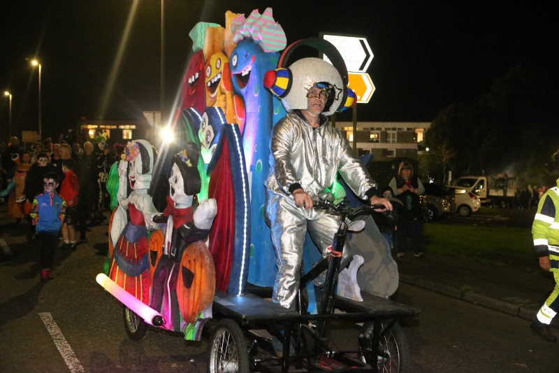 The fancy dress parade is always a highlight of the Ballycastle Halloween celebrations.