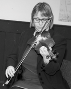 Sorcha Meehan, violinist from North Coast Trad.