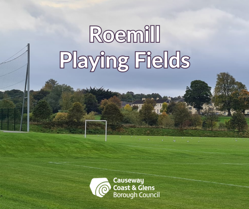 Roe Mill Play Fields in Limavady