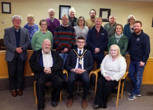 Mayor celebrates 10 years of the Friends of Ballycastle Museum