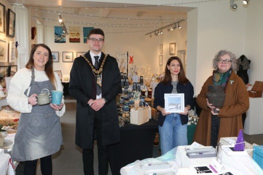 A day of festive celebration at Flowerfield Arts Centre