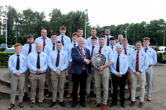 Mayor recognises success of Limavady Rugby Club