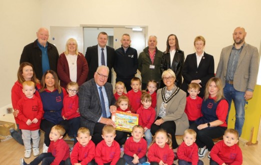 Mosside Community Centre Hall officially opened after completion of refurbishment works