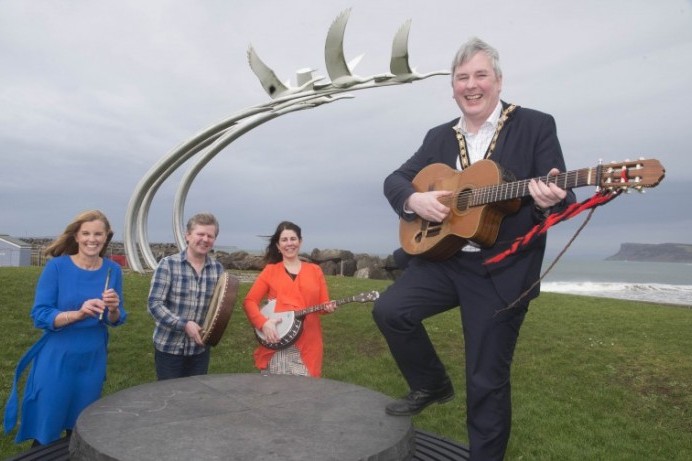 Step into songs, stories and live sessions with Ballycastle’s new Traditional Music Trail