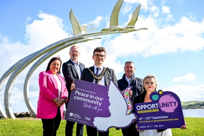 Causeway Coast and Glens Borough Council joins local groups in seizing the 'OpportUNiTY’ to celebrate Good Relations Week 2024